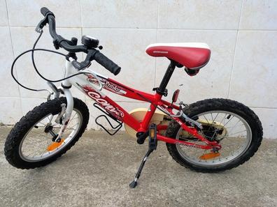 Bicicleta niño 3 a 6 años – 16″ – ruedines – CONOR METEOR – Azul