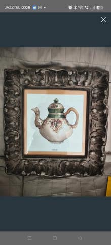 Milanuncios - Cuadro decorativo tetera porcelana