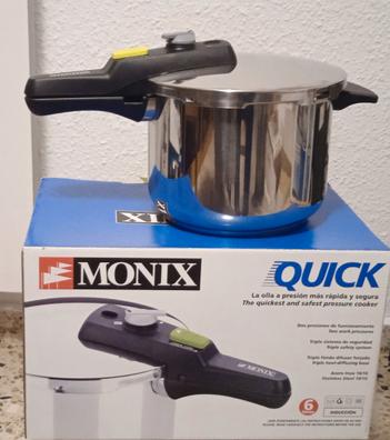 Monix Classica - Olla a presión tradicional de 6 litros, acero