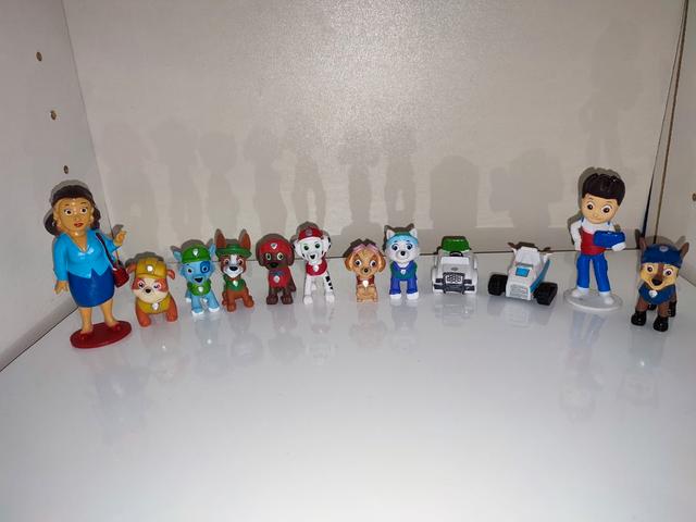 Patrulla canina set de figuras de caballeros