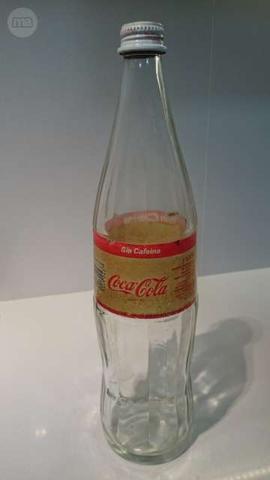 Botela de Coca Cola de 1'5 litros de cristal.