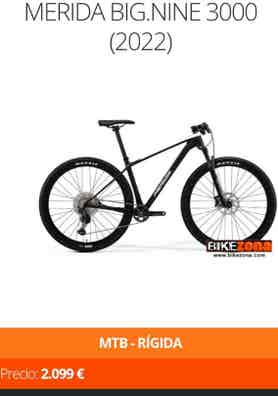 Big Nine Mtb Usate 300 Euro Bicicletta Mérida Big Nine 300 29