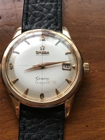 Milanuncios Omega Genève Calendario ORO 18 K