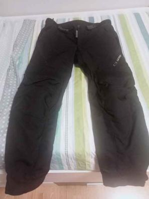 Pantalon Moto Levior Impermeable Negro Gris