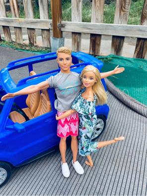 Ken Doll Coche Barbie Y Ken Muñeca Barbie Carro Barbie Y Ken