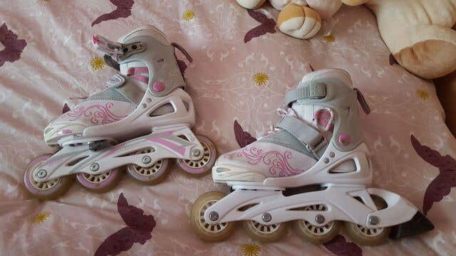- Patines en linea con luces niÑa