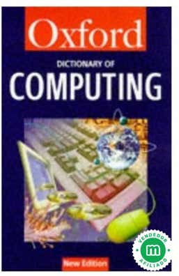 Milanuncios - 9780192800466 - Dictionary of Computing