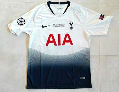 Maillot Tottenham Hotspur Nike - Finaliste Europa League - Blanc, Manches Courtes, Taille L