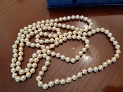 de perlas largo Joyas y de segunda mano barata Milanuncios