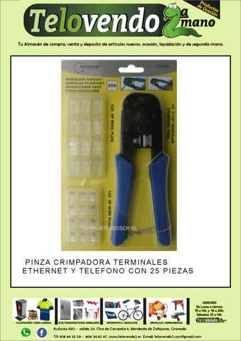 10383 crimpadora terminales ethern