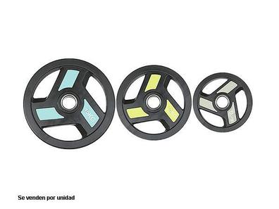 Disco De 50mm Olimpico Premium Hexagonal 15 Kgs con Ofertas en