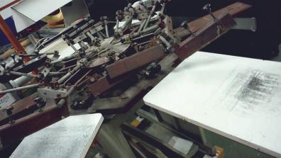 Maquina Manual Serigrafía Textil 1 puesto -  : Serigrafía