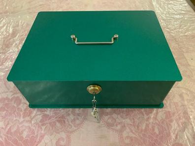 gran caja de caudales-joma verde metalizado+lla - Compra venta en  todocoleccion