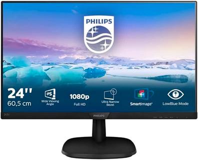Philips Evnia 24M1N3200ZS - Monitor FHD de 24 Pulgadas para Juegos, 165 Hz,  1 ms GtG, FreeSync Premium, G-Sync Comp. (1920 x 1080, HDMI, DisplayPort)  Negro : : Informática