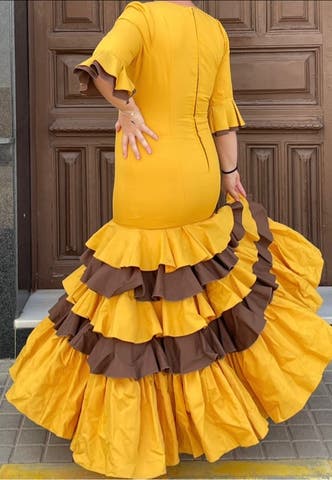 Milanuncios traje de flamenca talla 42-44-46
