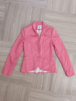 Americana rosa palo talla s stradivarius de segunda mano para