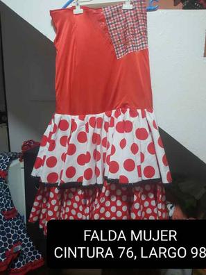 Falda flamenca- HUELVA LUNARES - Faldas flamencas de MUJER<