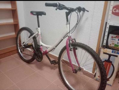 Bicicleta Infantil de Montaña Denbike First de 20 Blanca/Rosa