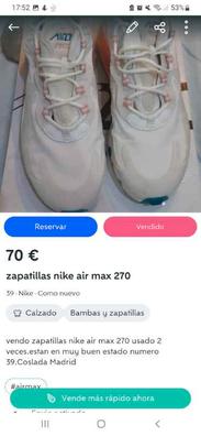 Privilegiado Permiso Alegaciones Zapatillas nike air max Moda y complementos de segunda mano barata |  Milanuncios