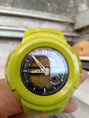 reloj deportivo hombre Casio G-Shock G100-1B 200m WR LED Hora Dual