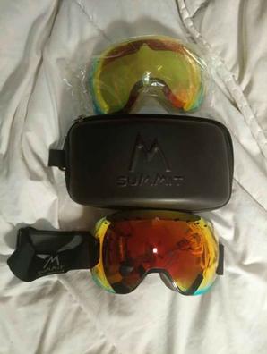 Gafas de esquí y snowboard para niños - Cristal de espejo amarillo