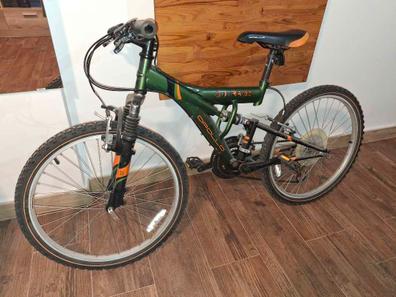 Bicicleta mitical verde y negra de segunda mano Milanuncios