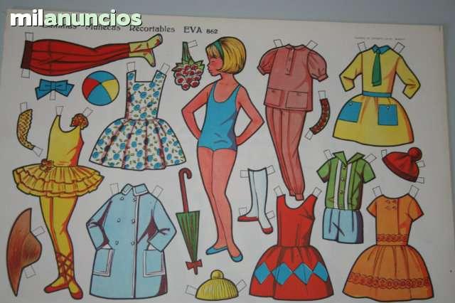 Milanuncios - recortables muÑecas eva 1ª serie comple