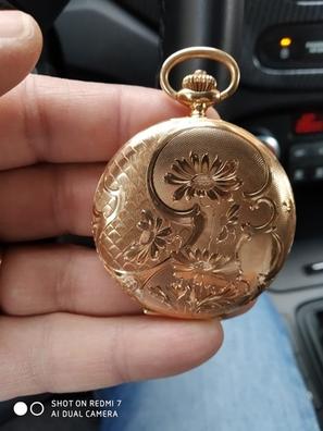 Artefacto salvar Literatura Milanuncios - Reloj de bolsillo de Oro 18k INVAR