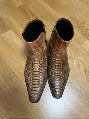 Botas piel de serpiente hombre hot sale