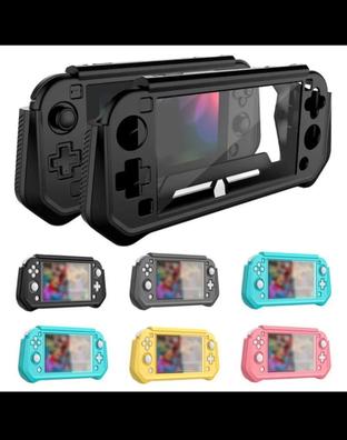 Funda protectora de silicona para Nintendo Switch Lite, funda de agarre  suave con asas ergonómicas cómodas