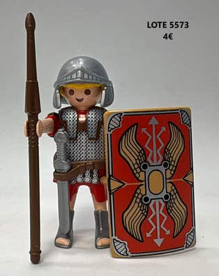 Figurine Playmobil Légionnaire Romain - Pièce D'occasion, Thème Romains/astérix, Pour Collection Ou Décoration