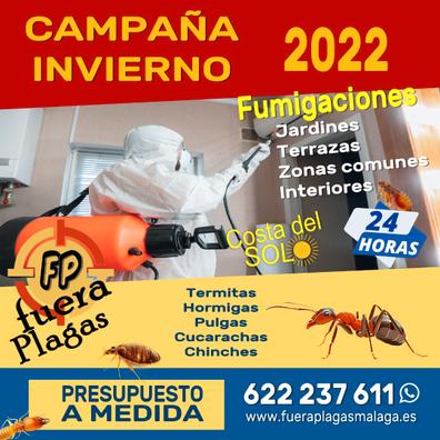 Fumigacion cucaracha Desinfección de hogares y locales barato y con oferta en Málaga