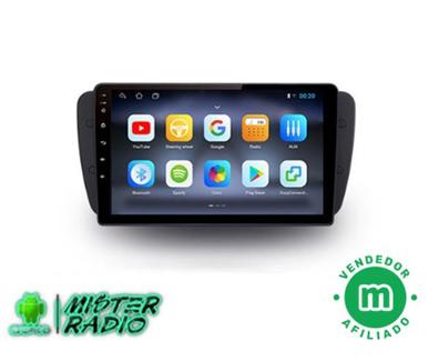 Android 11 - Radio estéreo de coche para Seat Ibiza 6J 4 2008-2015 pantalla  táctil de 9 pulgadas Carplay Android Auto volante controles Bluetooth FM
