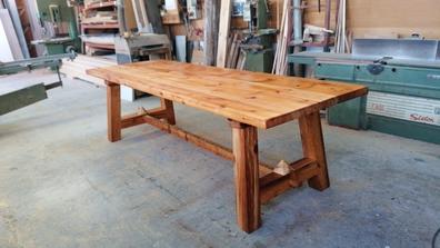 Arriba 59+ imagen mesas de madera rusticas segunda mano