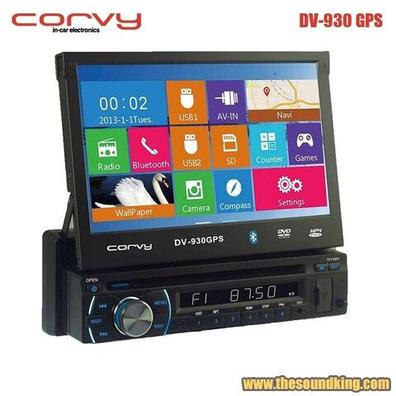 CORVY in-car electronics RT-365BT - Autoradio 1 din Corvy RT-365BT  USB-MP3-BT-RADIO 7 colores