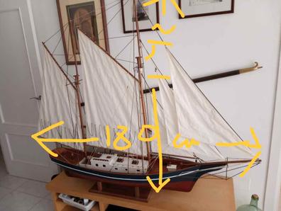 barco clipper siglo xix en madera - maqueta de - Compra venta en  todocoleccion