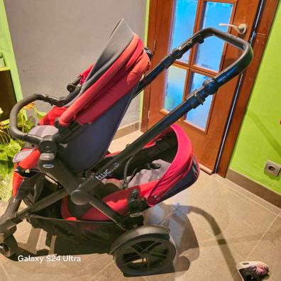 Carro Muñecas De Cuevas Coche GEMELAR Infantil Lucia 45x70x73 CM