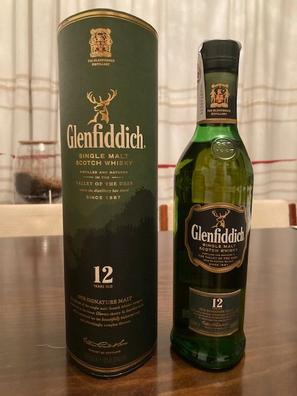 Mini Botella Whisky Glenfiddich 12 años más caja de regalo