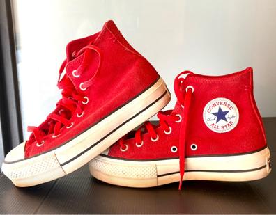 Zapatillas converse rojas Moda y complementos de segunda mano