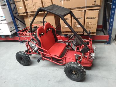 Buggy Biplaza con Motor 125cc – Quad Gasolina para Niños Niñas