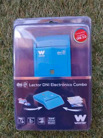 Woxter Lector DNI Electrónico Combo Azul
