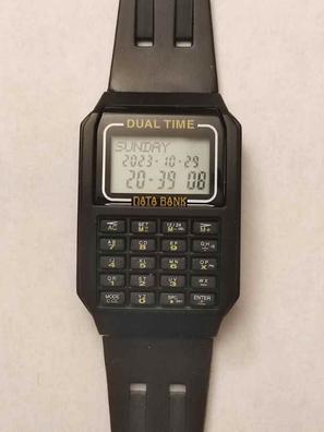 RELOJ CASIO DIGITAL CALCULADORA LDF-40 NEGRO