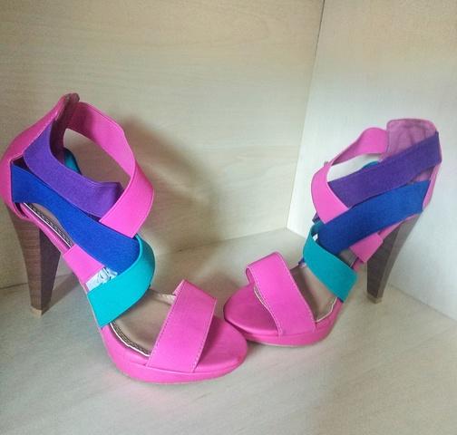 Tacones de colores hot sale