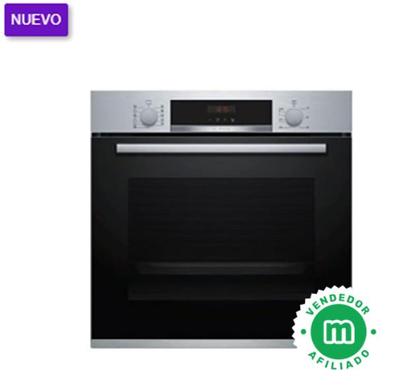 Horno Inox antihuellas de 72 litros con limpieza pirolítica Clase A+ Hornos  pirolíticos