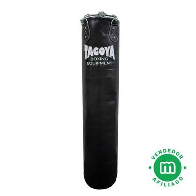 Saco de boxeo Deluxe negro con relleno 100 cm