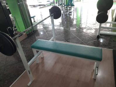 ISE Banco de Pesas Musculación Ajustable Plegable Multifuncional Inclinable  Reclinable, Banco de Peso Plano Declinado Inclinado Abdominales para