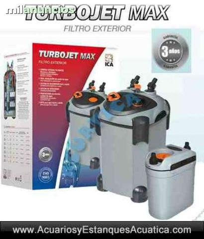 Milanuncios - Filtro externo acuario turbojet max uv