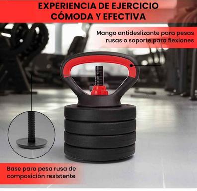 Estación Polea Musculación + Barra Tracción + Soporte Disco + Red