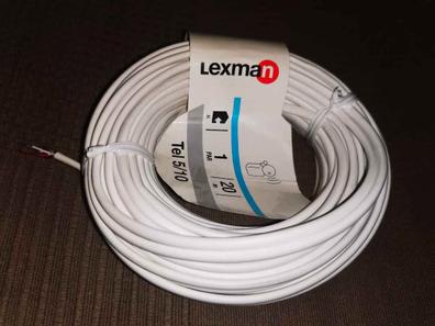 Comprar Manguera de Cable Eléctrico Flexible 3 Hilos 2,5mm 10 Metros Color  Blanco