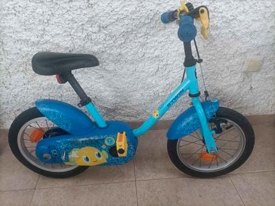 Bicicleta Eléctrica Infantil IMRacing 100w 24V 4Ah Blanca. Ruedas 14